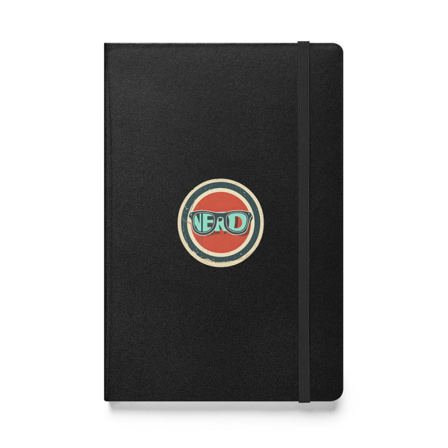 Vintage Nerd Hardcover Notebook product image (1)