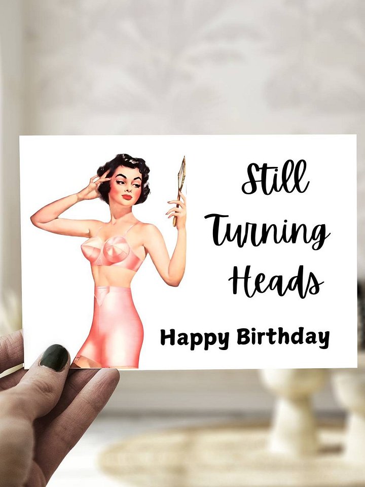 Vintage Vixen Birthday Card product image (1)
