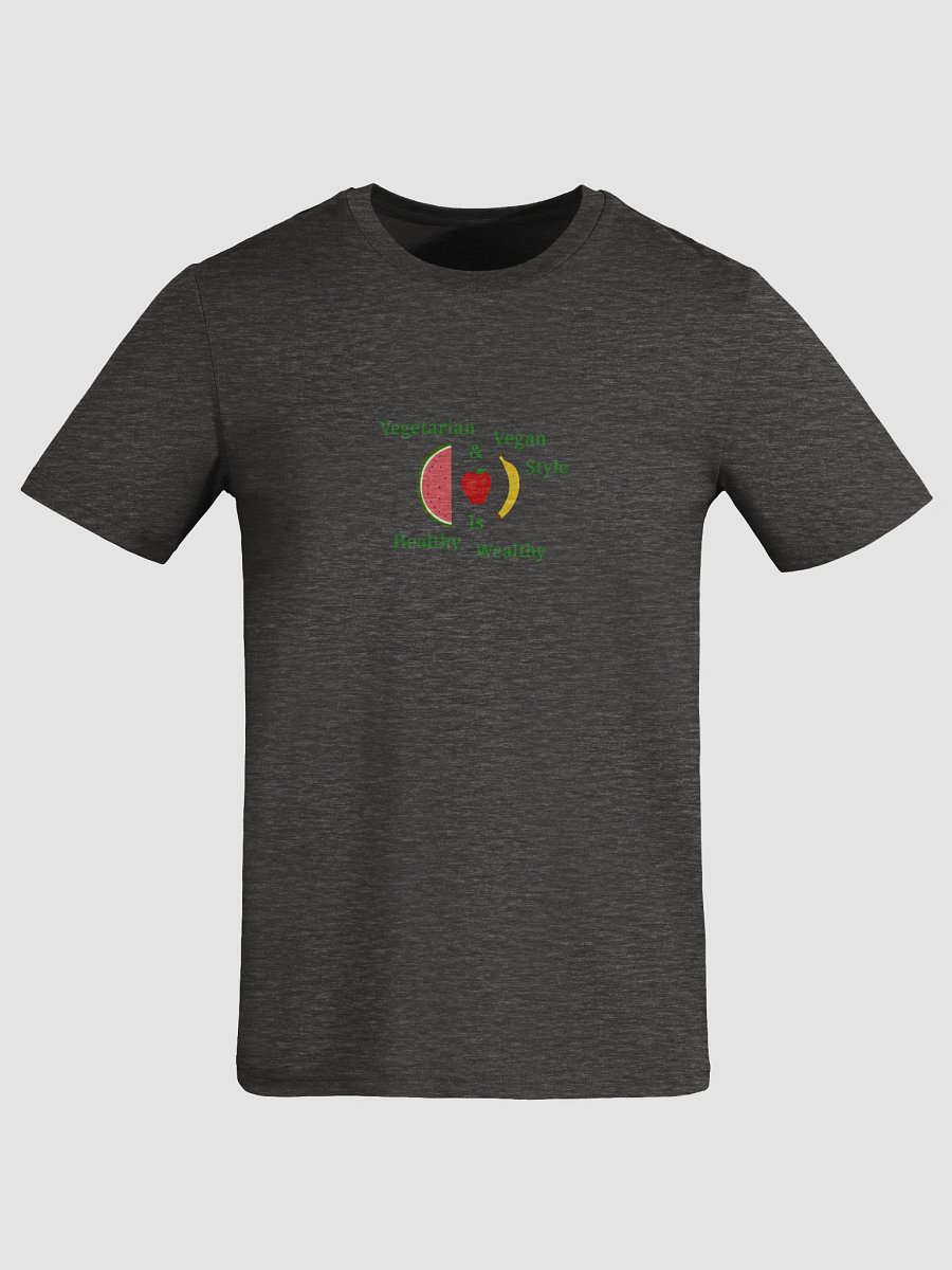 Healthy Wealthy Vegetarian & Vegan Tee product image (3)