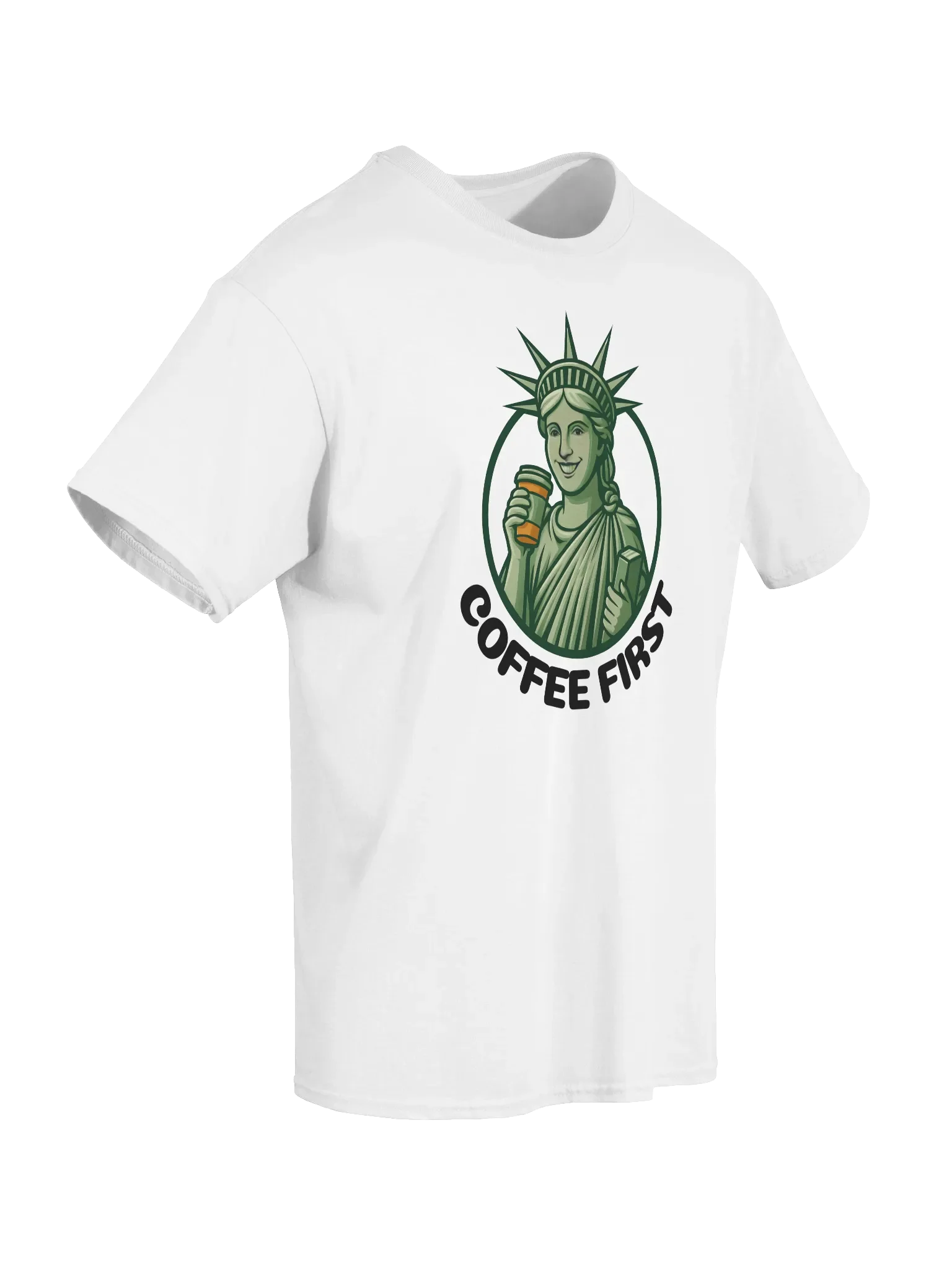 Coffee First Classic Unisex T-Shirt product image (3)