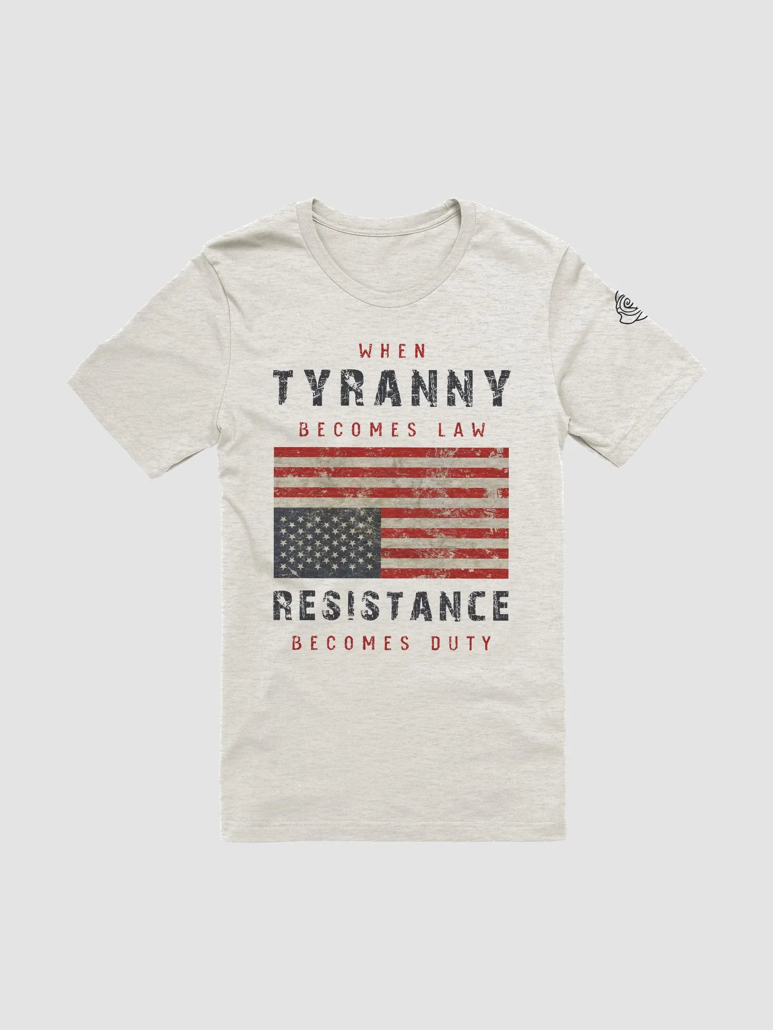 Tyranny / Resistance Supersoft Tee - A product image (1)