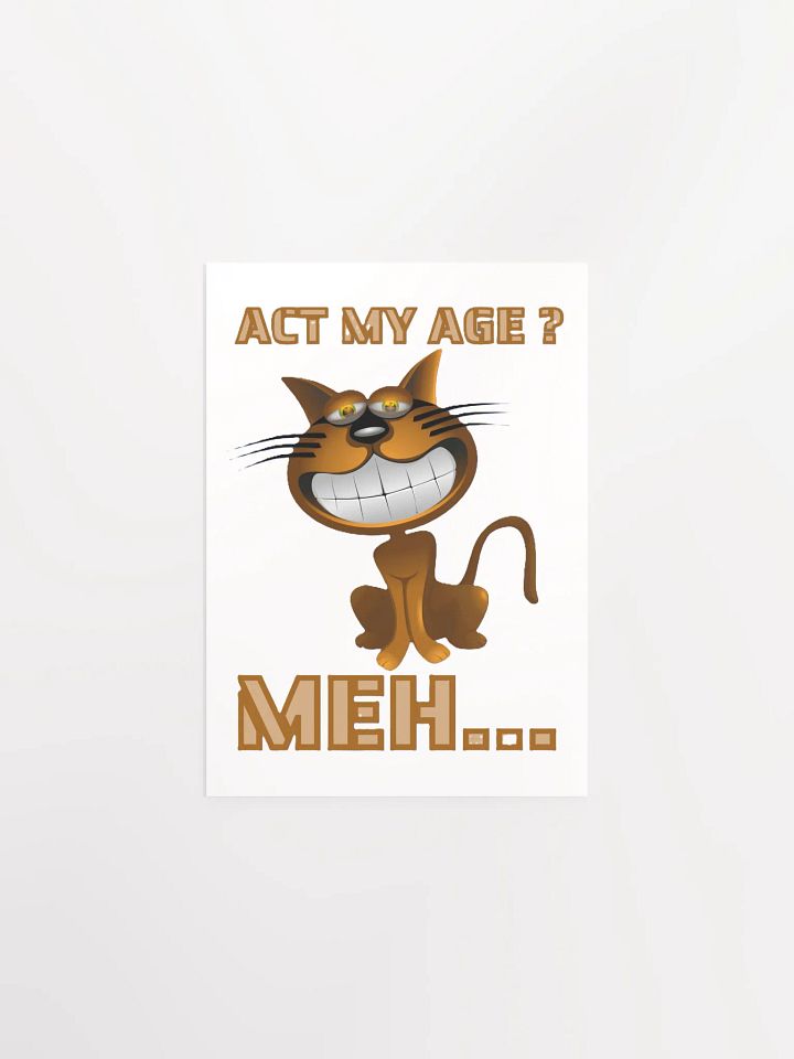 ACT MY AGE? MEH... product image (1)