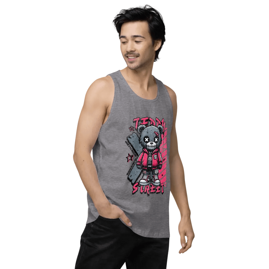 Haunted Teddy Bear | Cotton Heritage Men's Premium Tank Top product image (63)