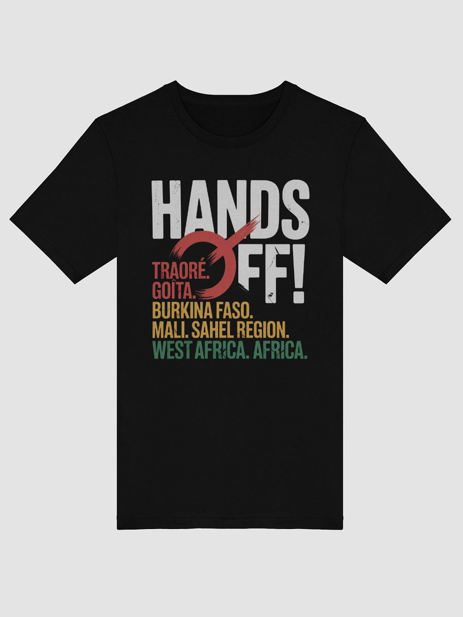 Hands off Traore Burkina Faso Mali Africa Ibrahim Traoré Supersoft T-shirt product image (45)