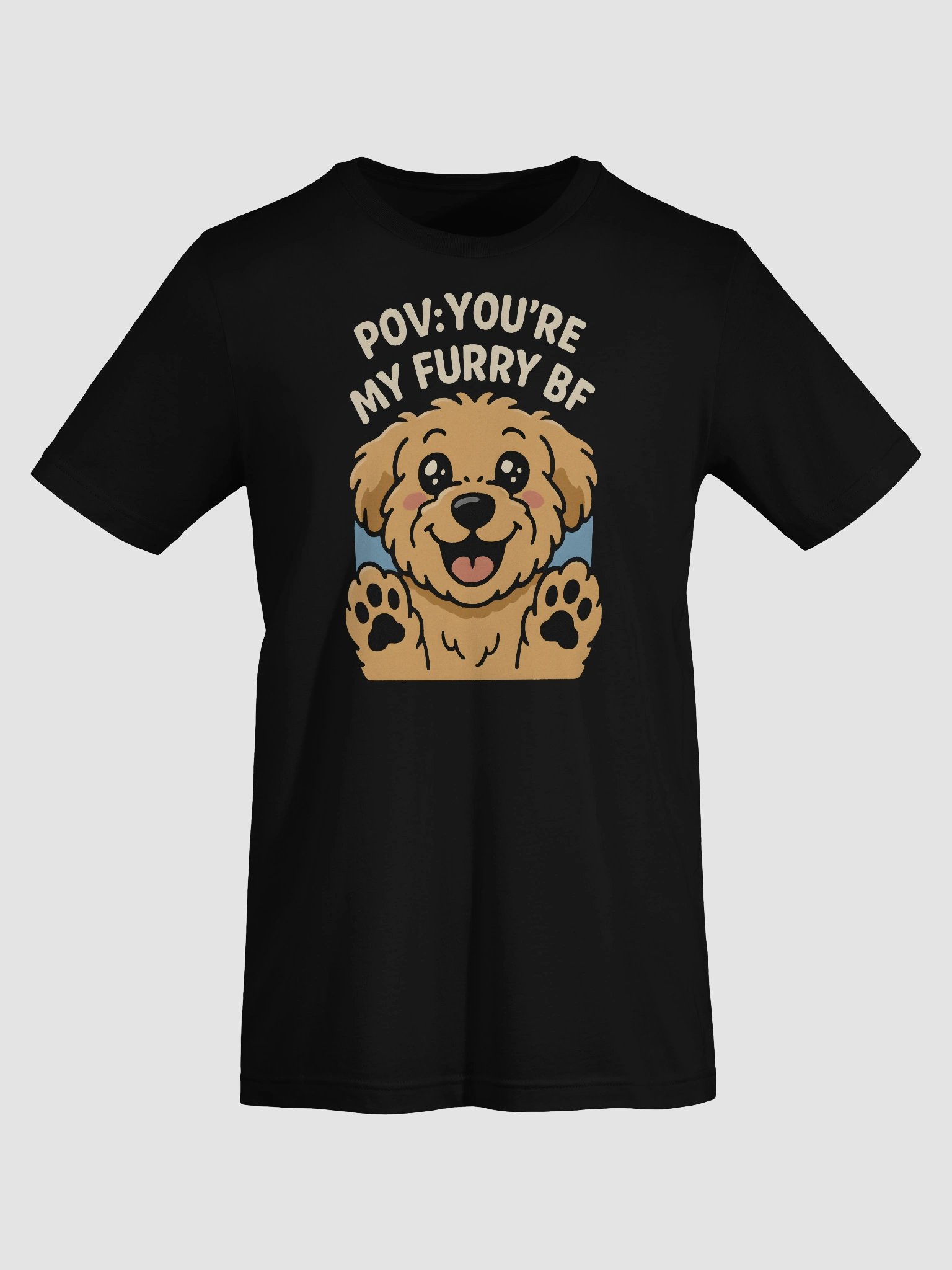 Furry BF Cartoon Dog T-Shirt product image (7)