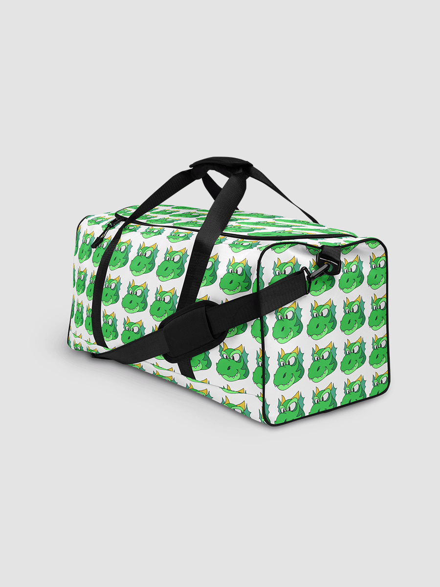 Happy Green Dragon All-Over Print Duffle Bag product image (3)