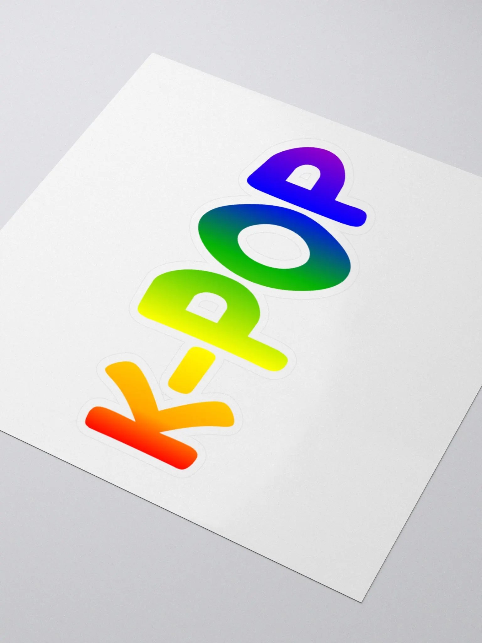 Rainbow K-Pop Stickers product image (8)