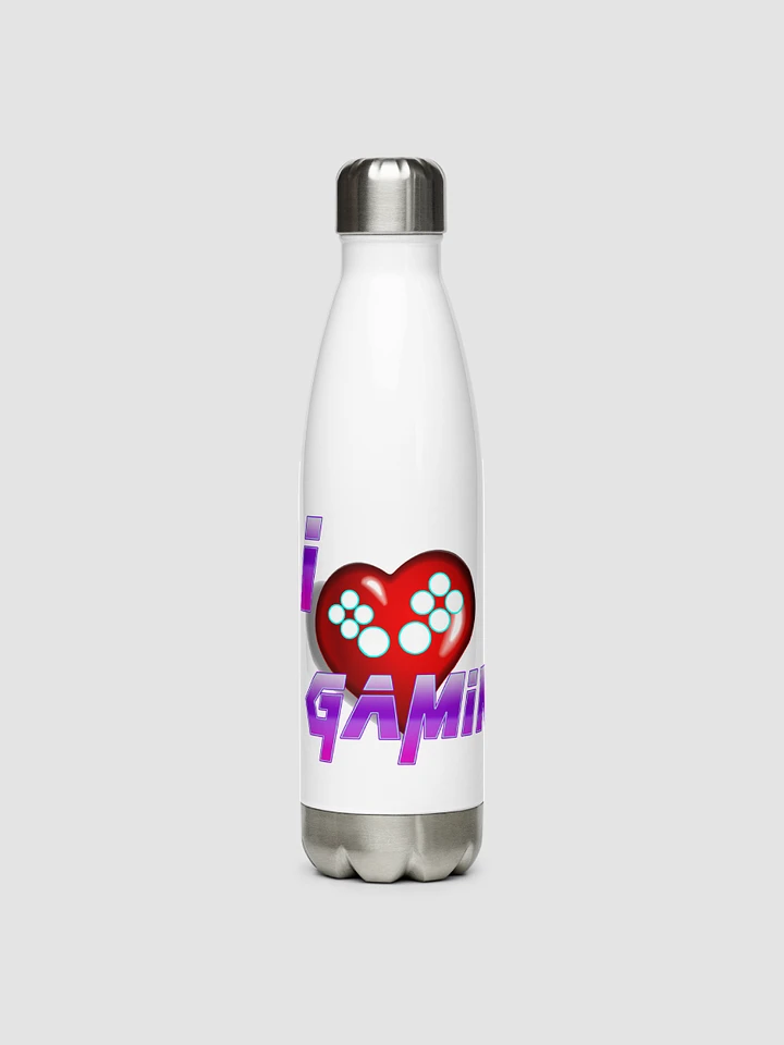 i Heart Gaming Stainless steel water bottle product image (1)