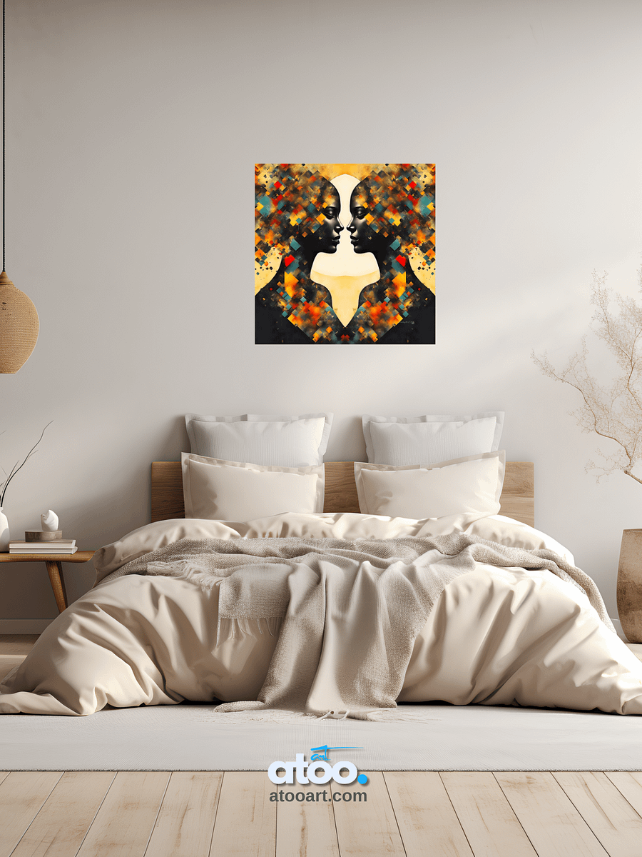 Understanding Women | Confronting Yourself | Canvas Artistic Painting product image (5)