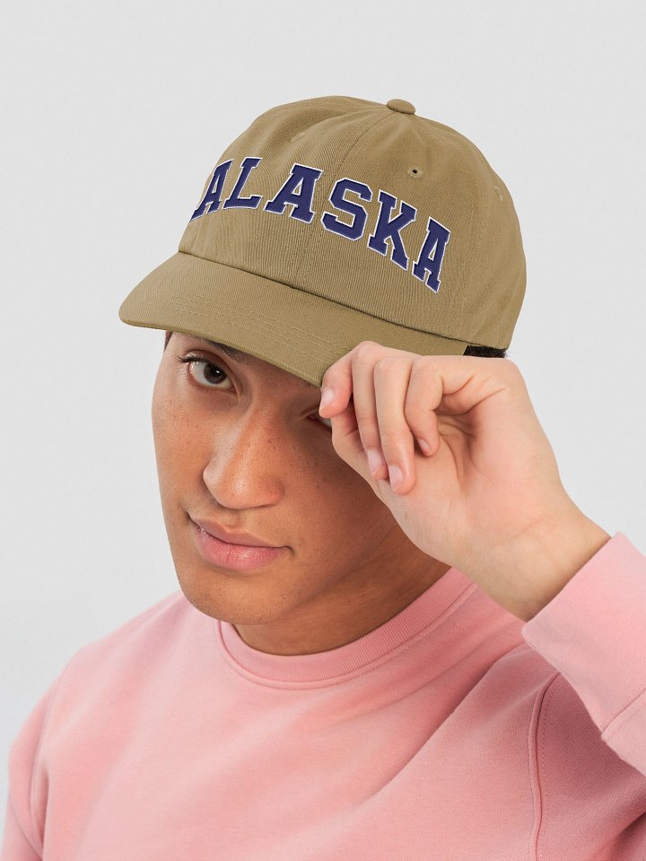 Alaska Vintage Varsity Classic Dad Hat product image (9)