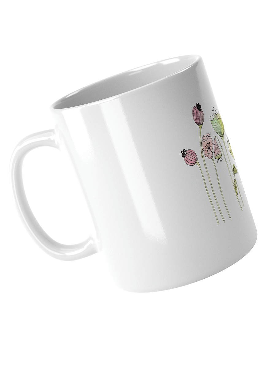 Delicate Watercolor Flower Ceramic Mug product image (4)