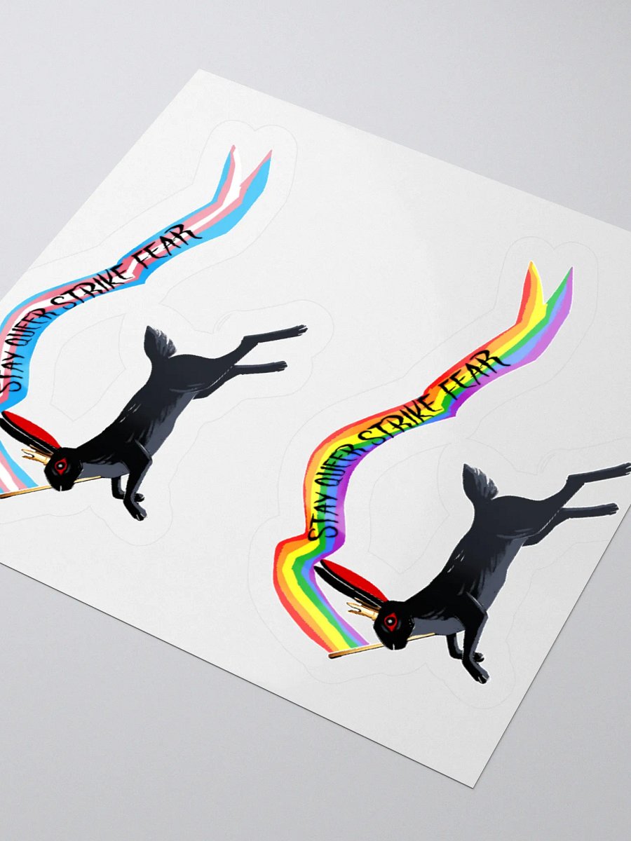 Stay queer strike fear - stickers product image (9)