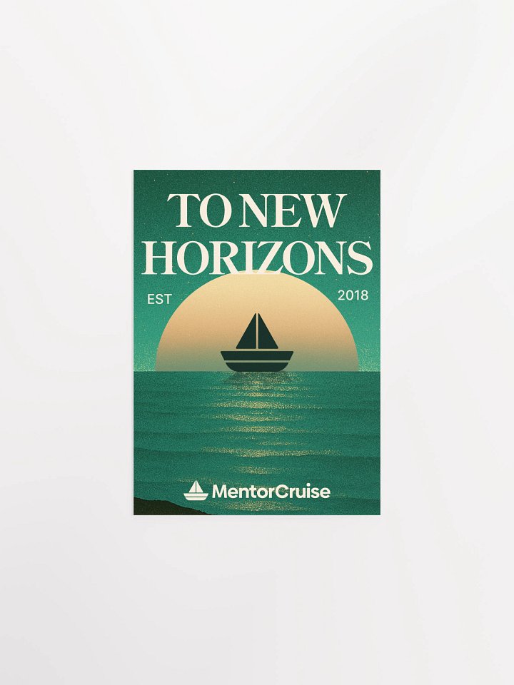 "To new horizons" Poster product image (1)