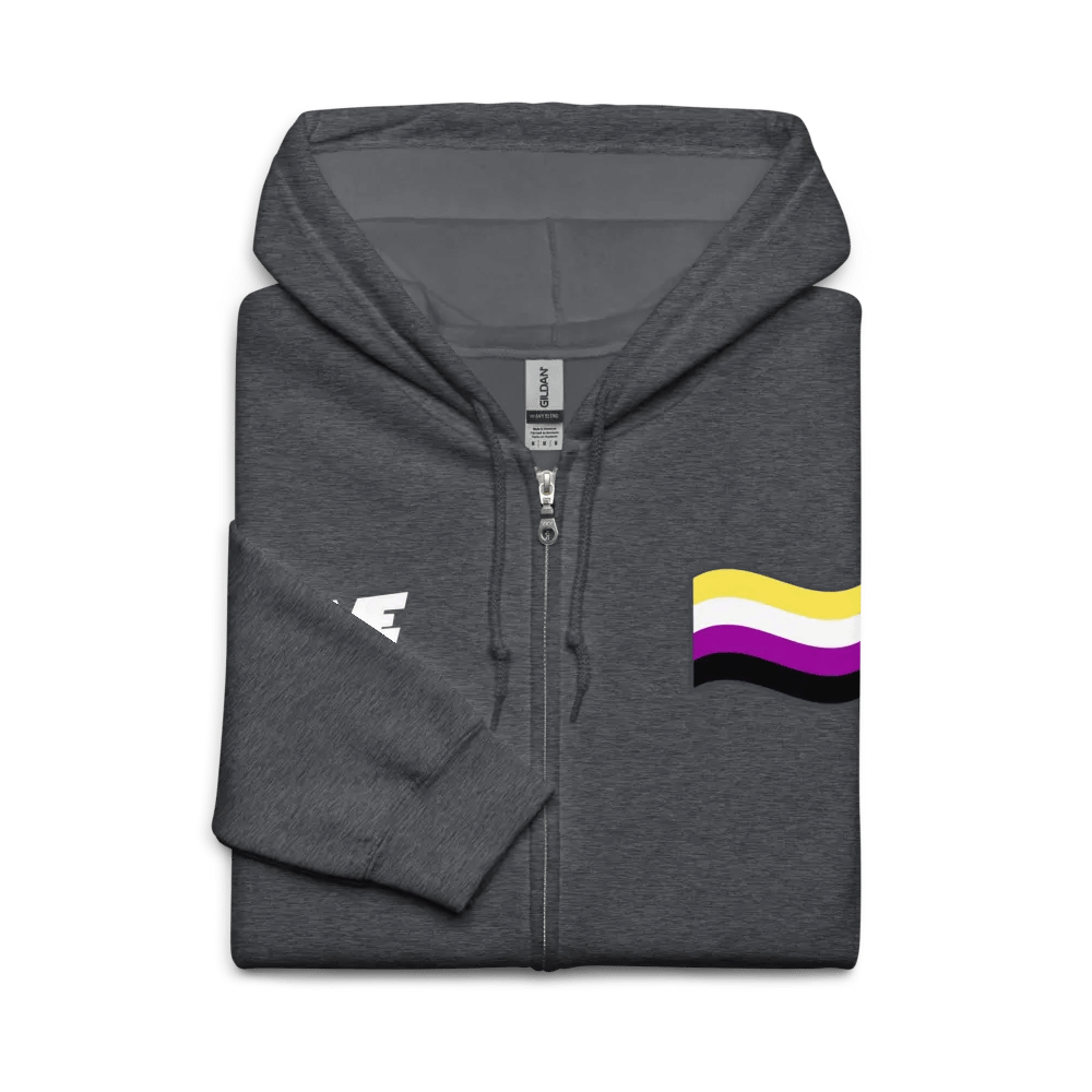 Jagged Fusion Unisex Zip Hoodie product image (9)