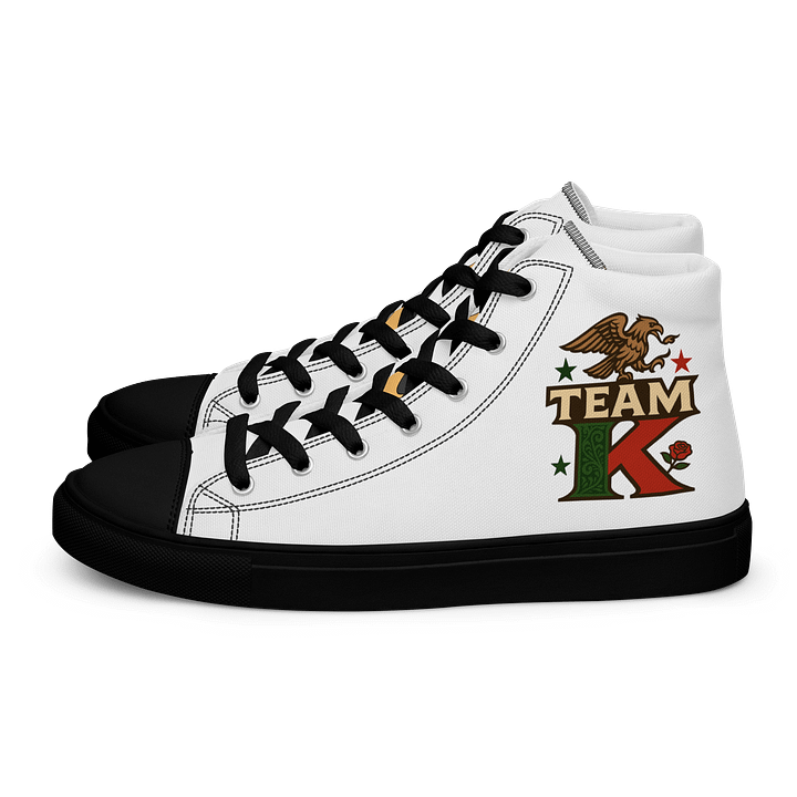 Team K Mexico Women's High Top Canvas Shoes product image (1)