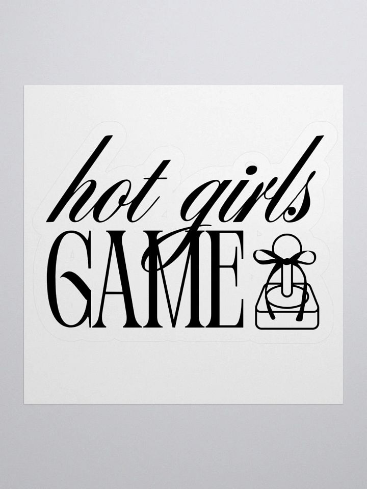 Hot Girls Game Sticker product image (1)