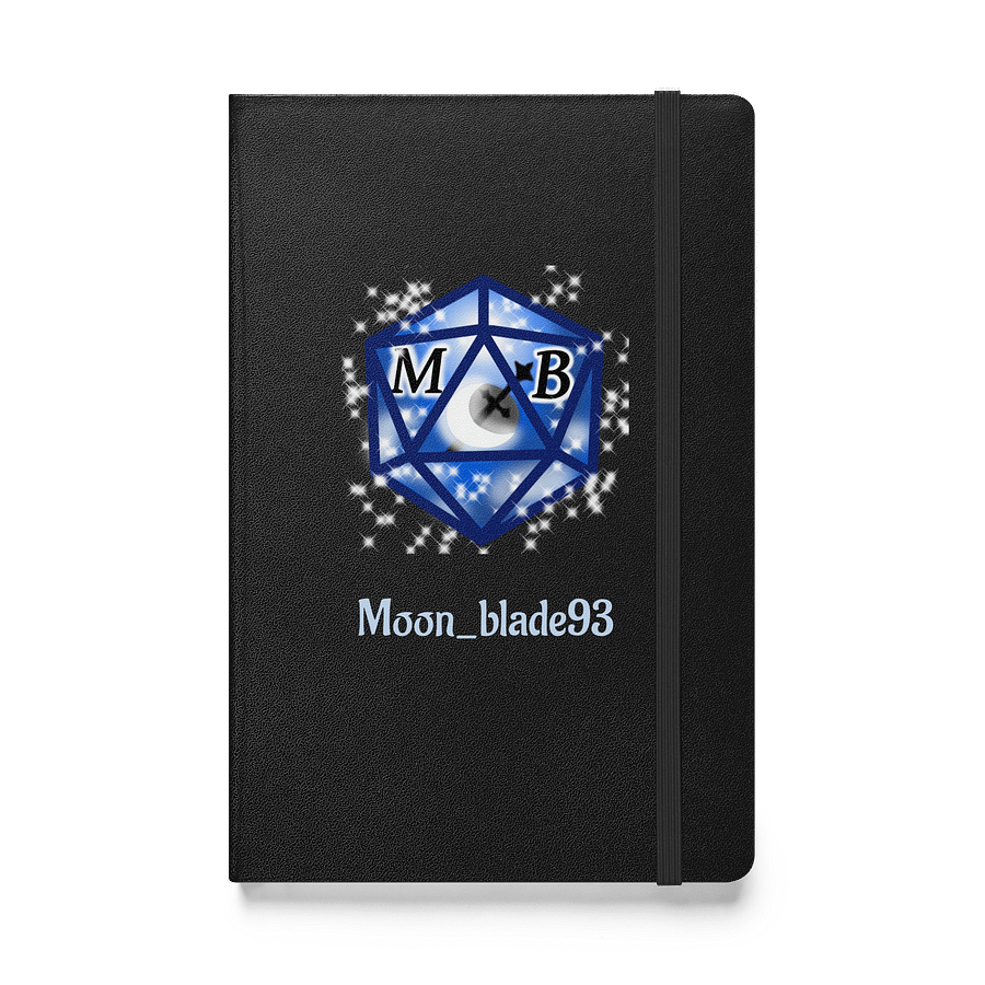 Moonblade- D20 Hardcover Bound Notebook | JournalBook® product image (1)