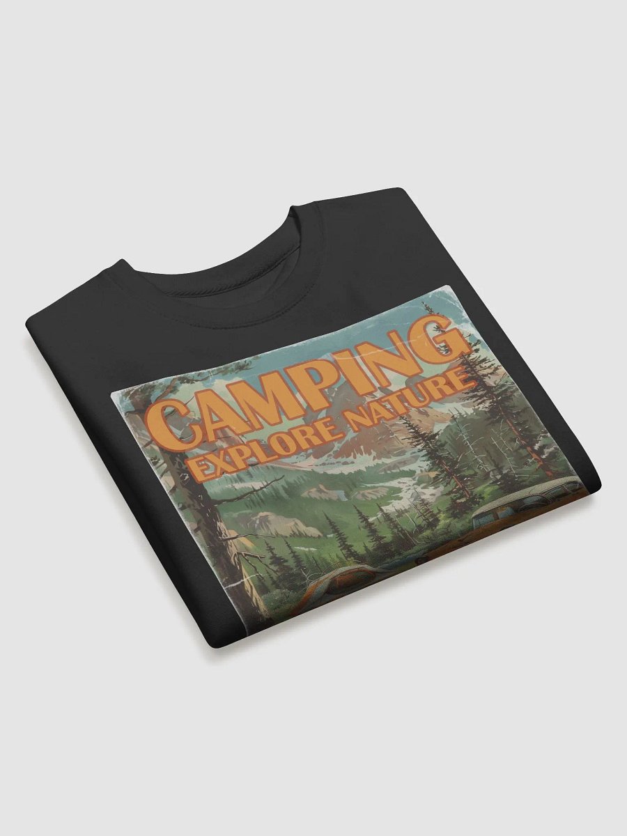 Vintage Camping Adventure Crewneck Sweatshirt product image (3)