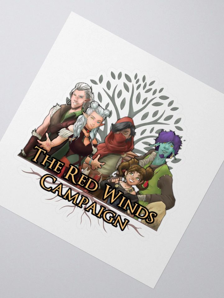 The Red Winds Campaign Stickers! (Ruby Edition) product image (5)