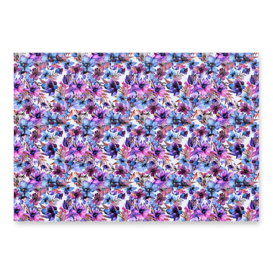 Purple Flowers Paper product image (2)