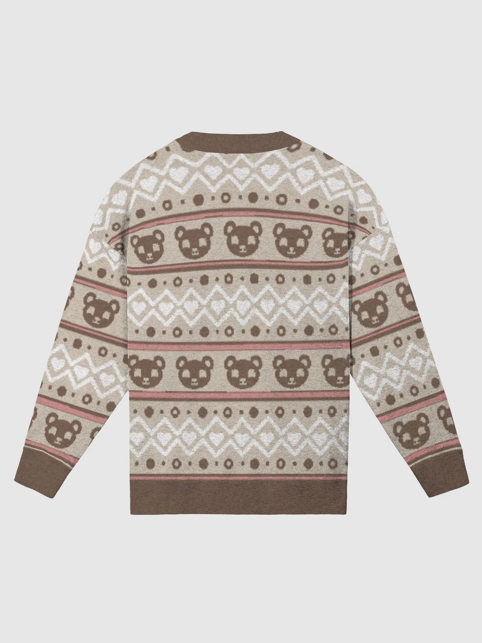 TeddyChan Christmas Sweater - Brown product image (9)