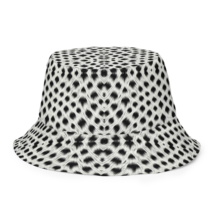 "The Leopard Can't Change Its Spots" Reversible Bucket Hat product image (1)