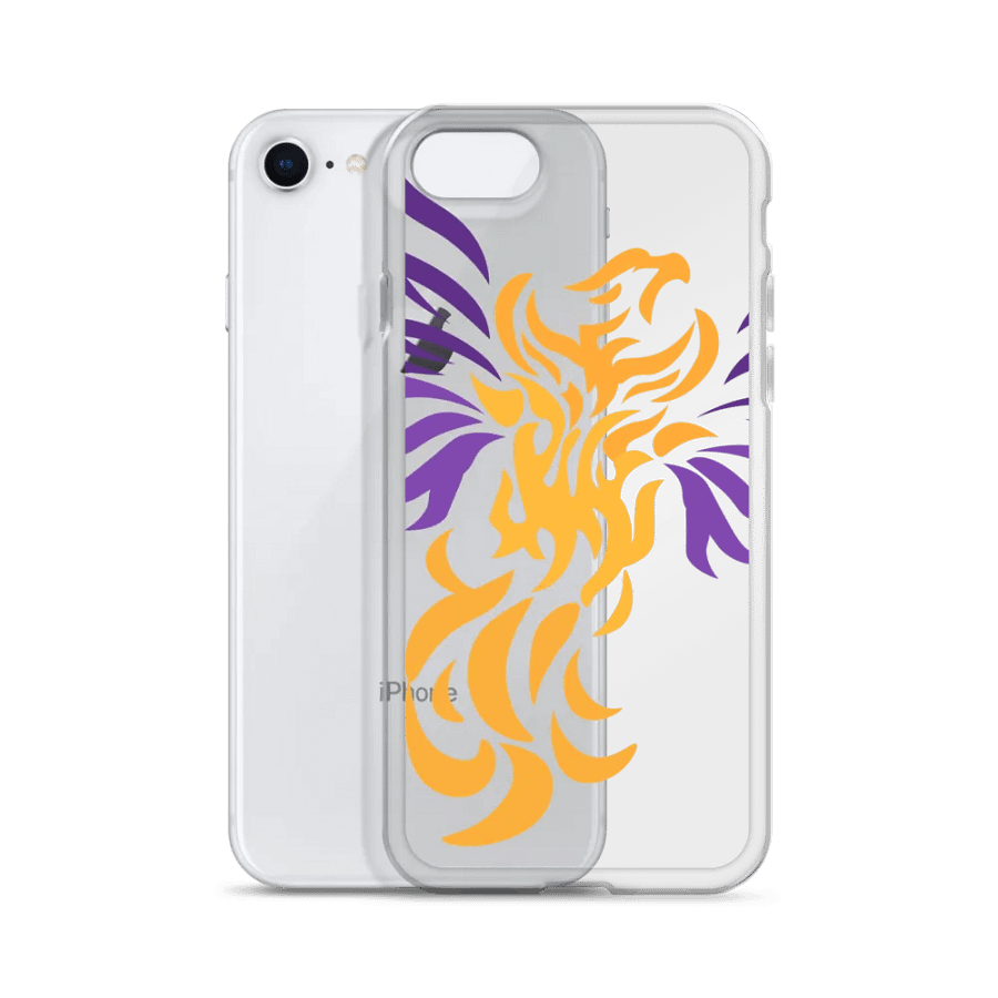 Rising Phoenix Clear Phone Case product image (2)
