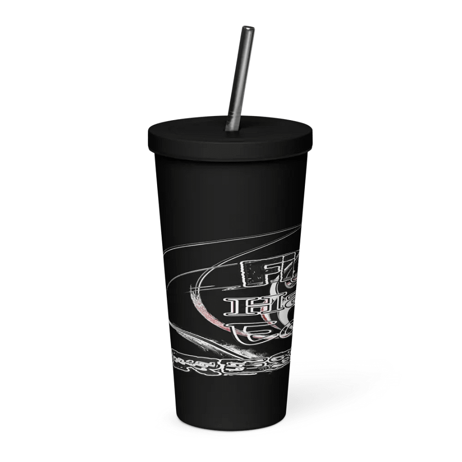 Fight Hard Earn Respect - Insulated Tumbler with a Straw product image (4)