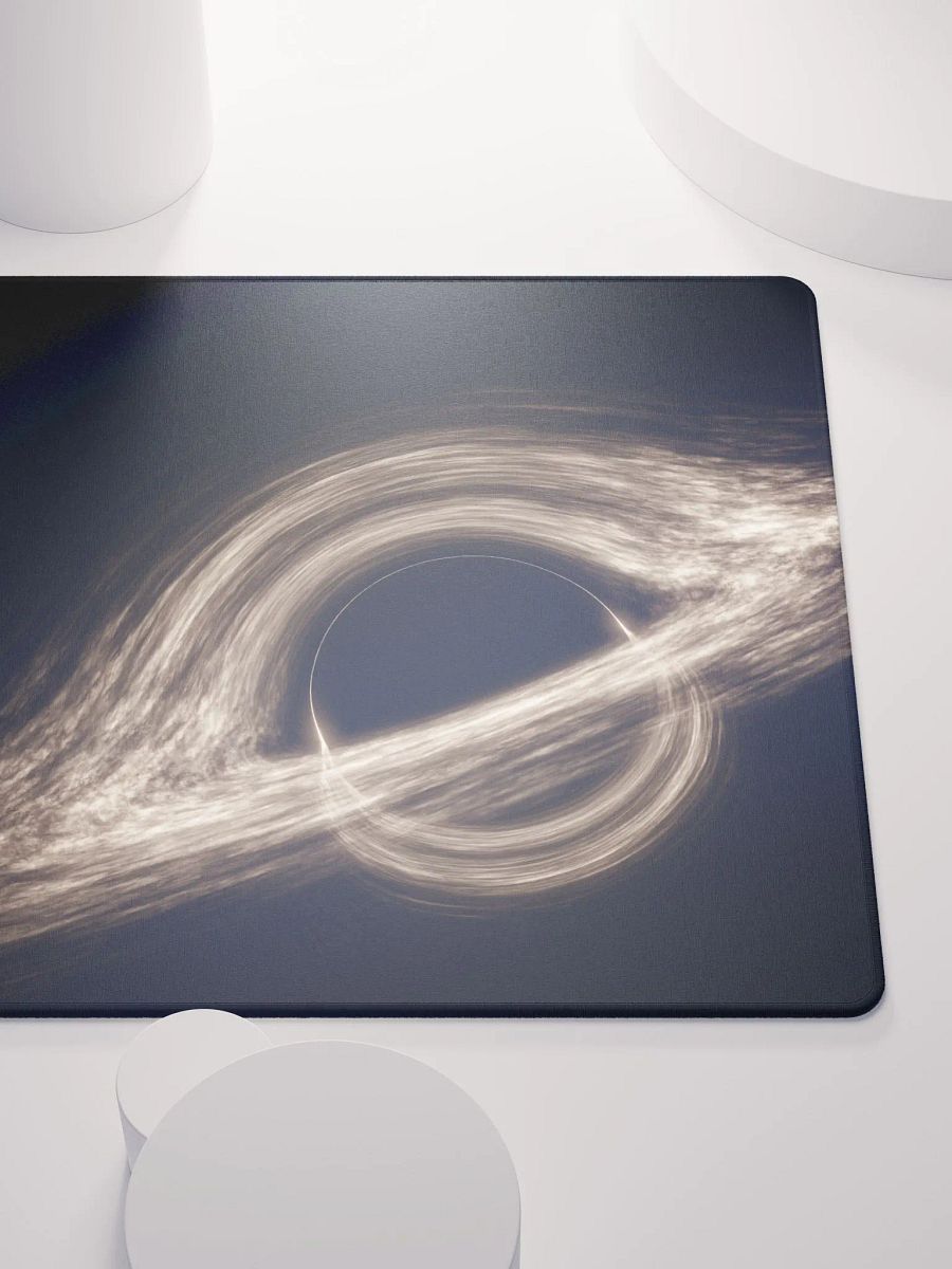 I WISH THAT I Black Hole Music Gaming Desk mat/Mousepad product image (9)
