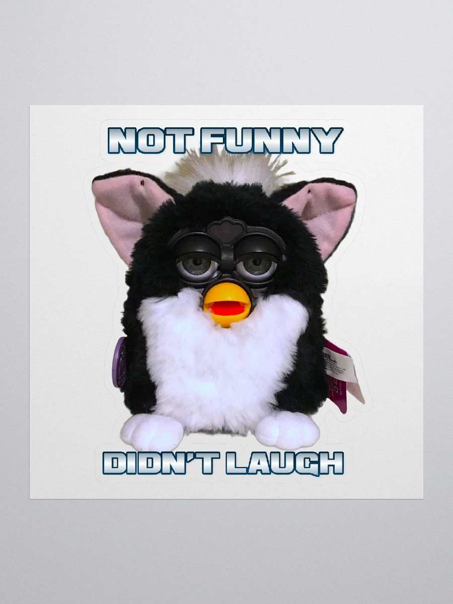 Not Funny Sticker product image (1)