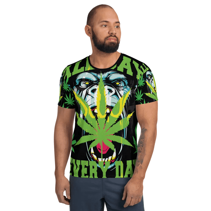 Gorilla Warfare | All-Over Print Athletic T-Shirt product image (1)