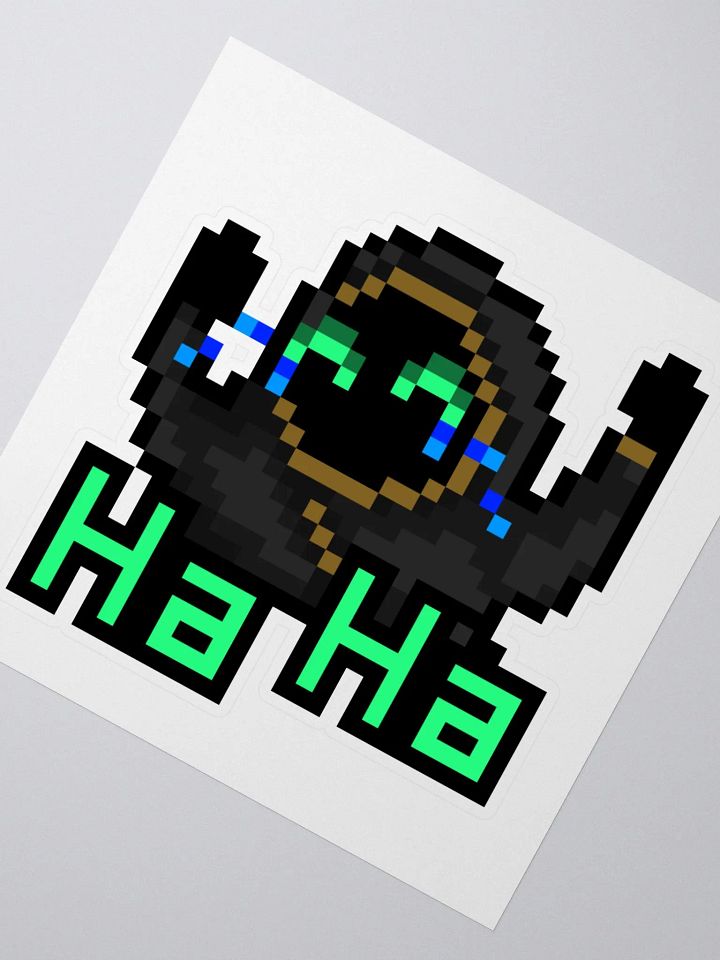 Ha Ha Kiss Cut Sticker product image (4)