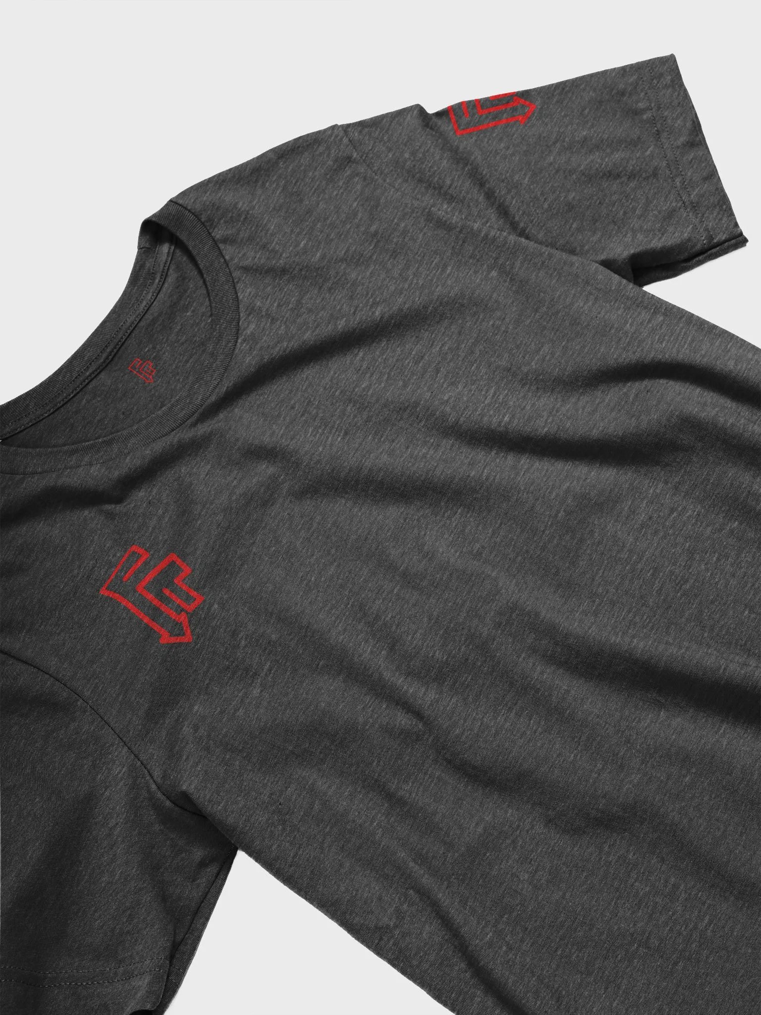 Modern style printed Tee (Health Red) product image (3)