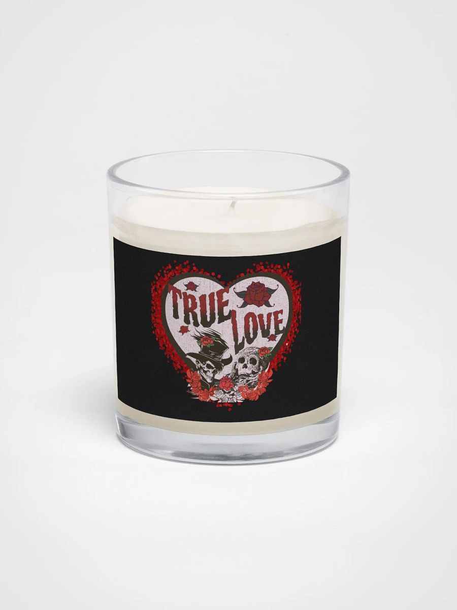 True Love Red & Black Design Candle product image (1)