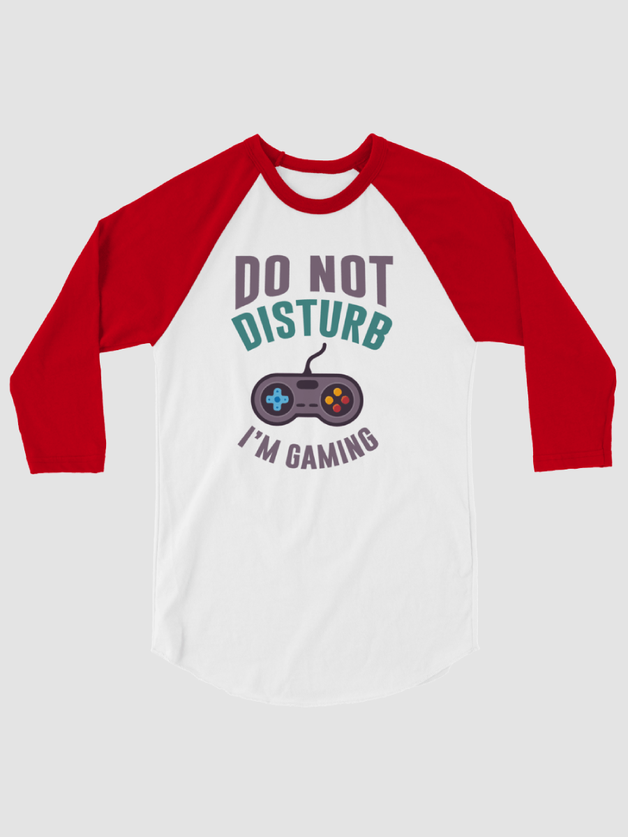 Do not Disturb ~ Tultex Fine Jersey Raglan Tee product image (1)
