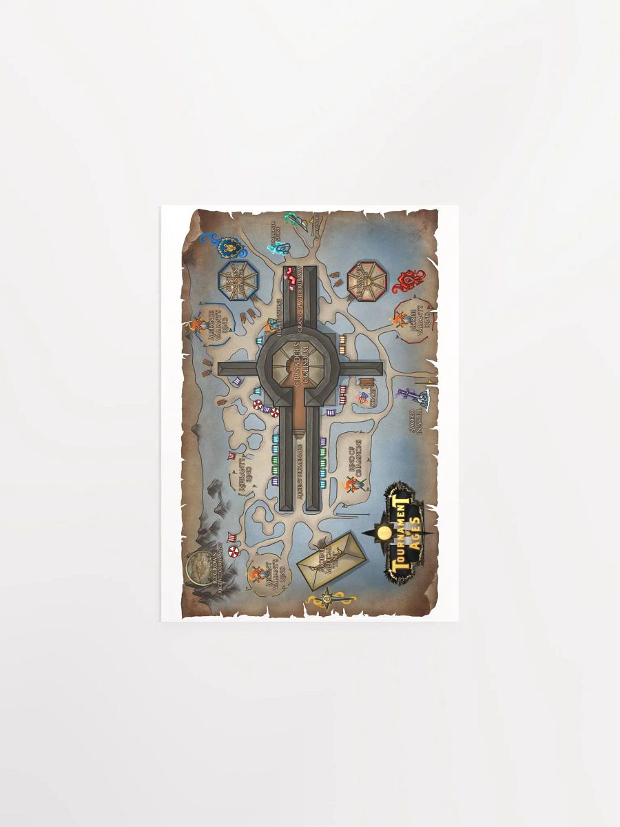 Tournament of Ages - Fairegrounds Map - Poster product image (1)