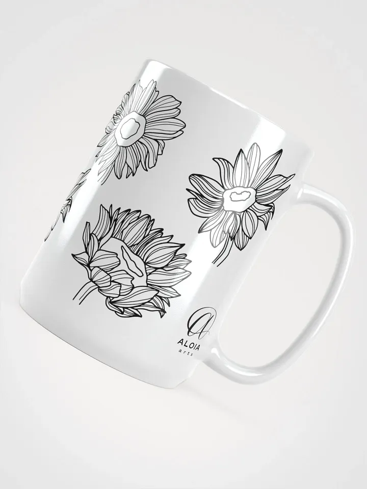 Doodle Flowers Mug product image (2)