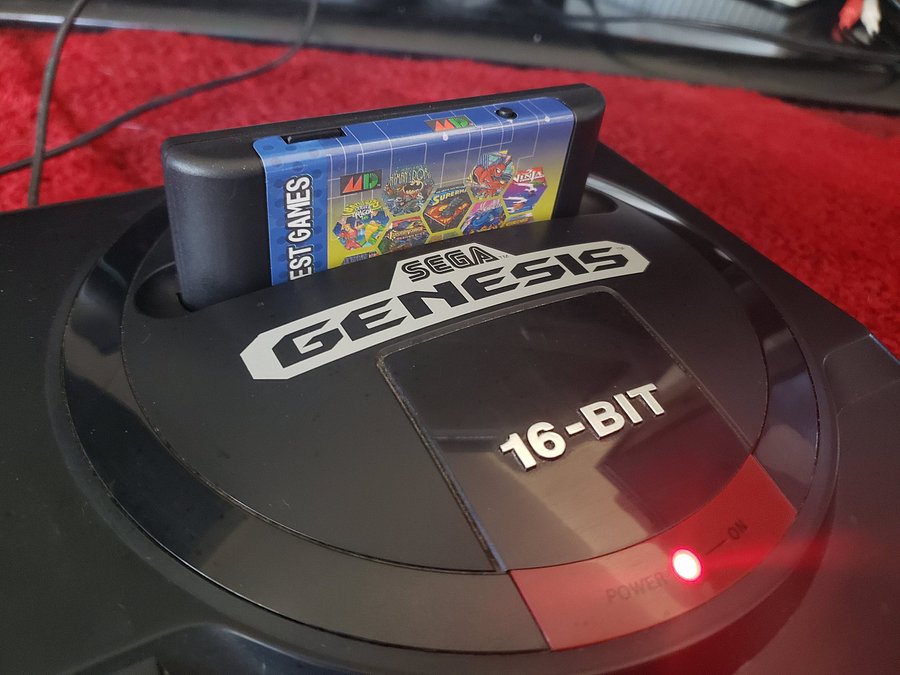 1000+ in 1 Game 16 Bit Sega Genesis and Master System Multi Cart Game Cartridge NTSC PAL product image (1)