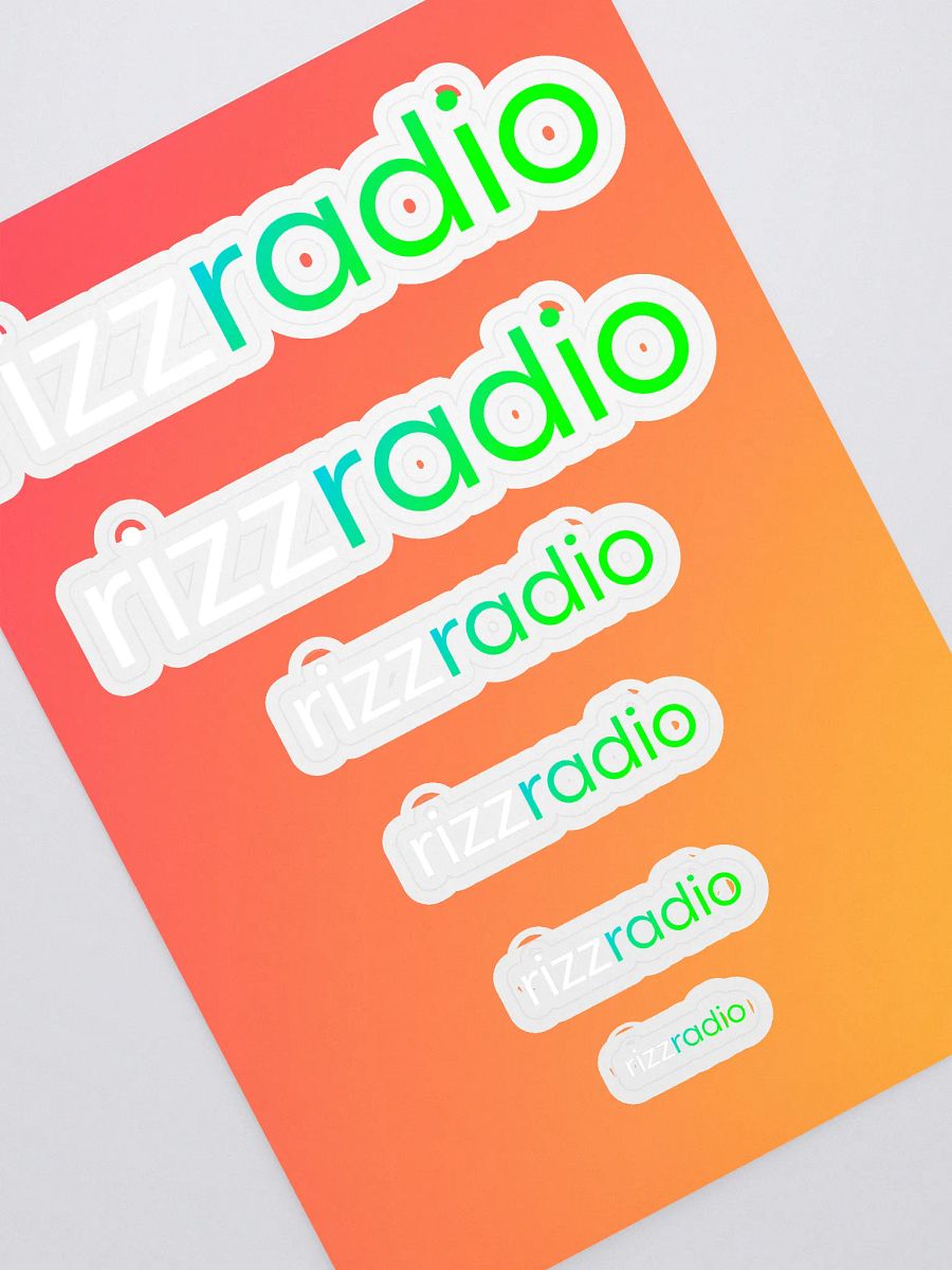 Rizz Radio Sticker Pack product image (1)