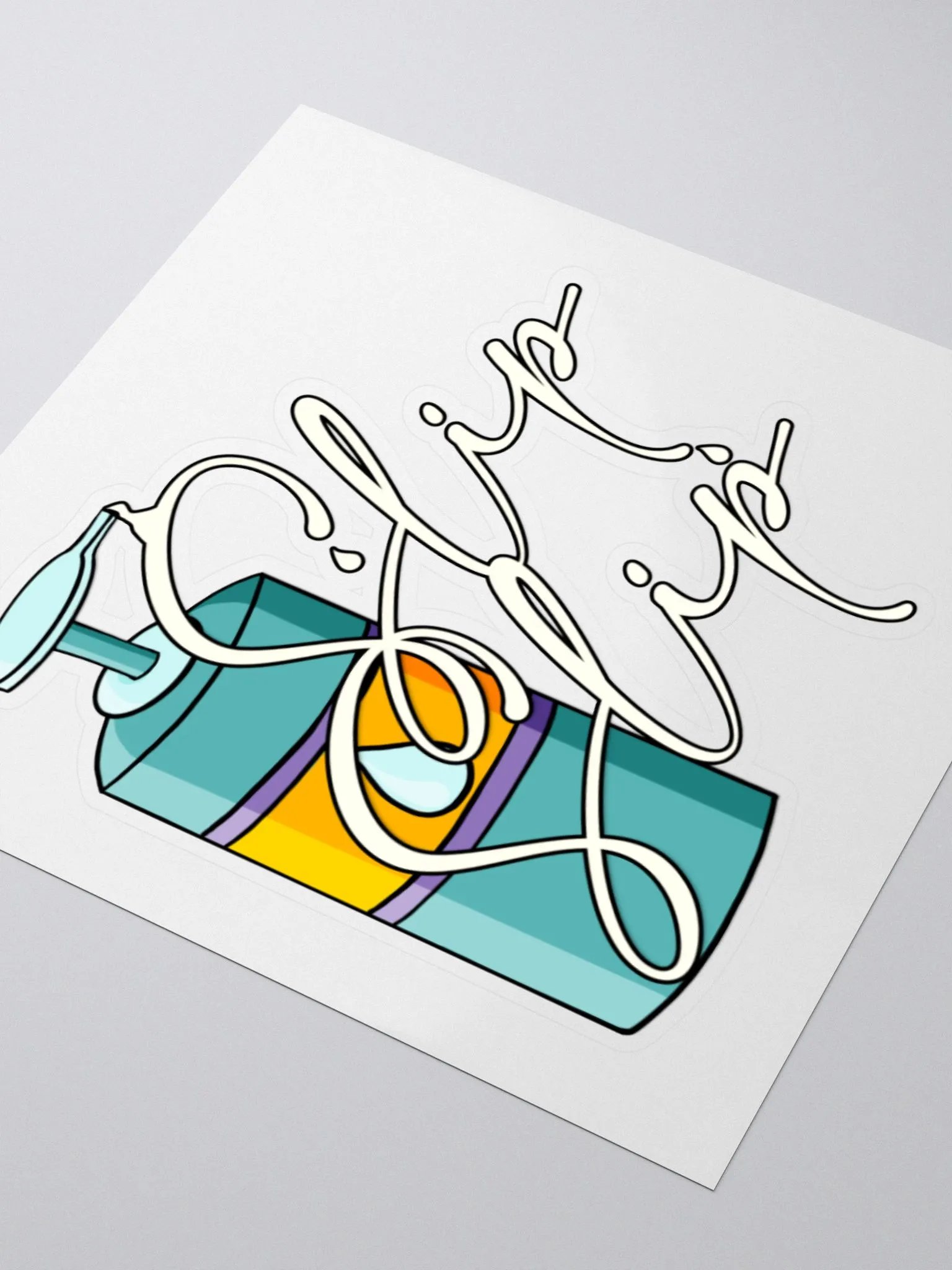 Slip Slip Cut Sticker product image (8)