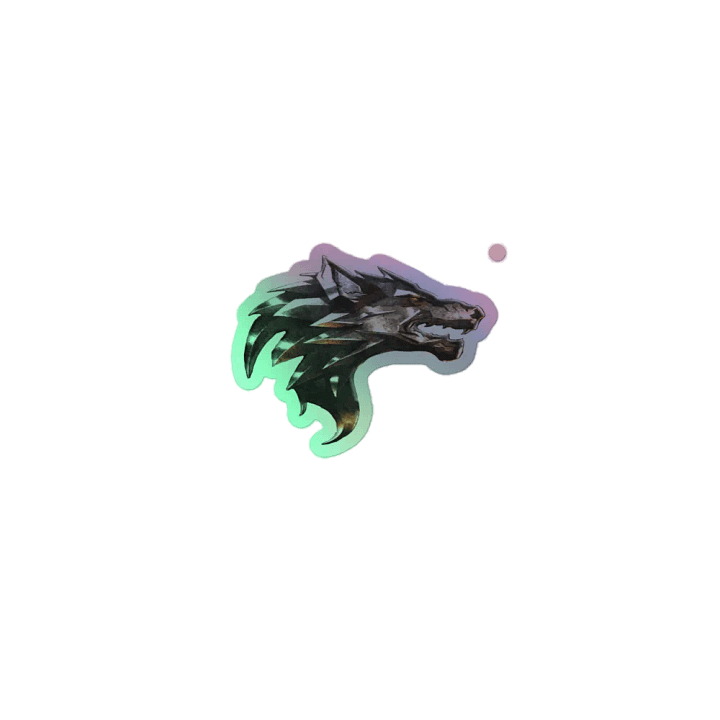 OG Wolf Holographic Sticker product image (1)