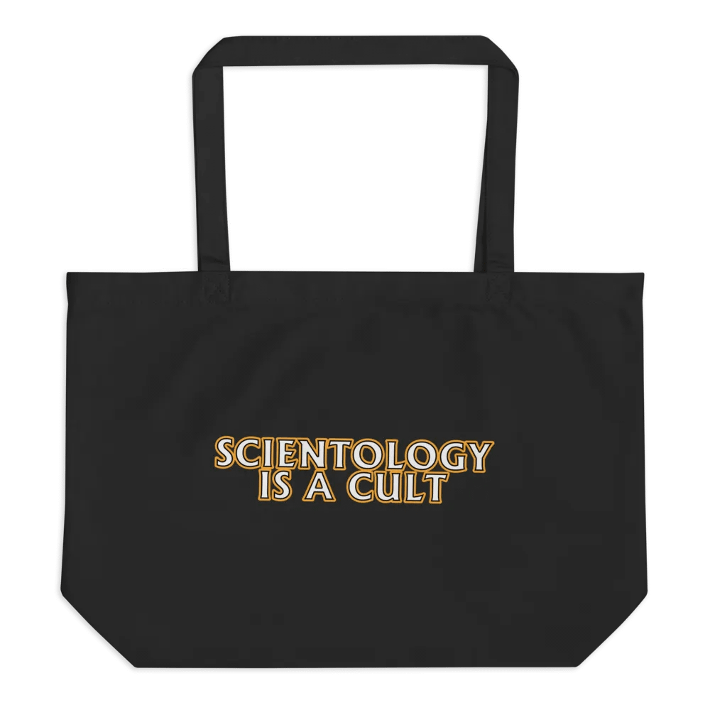 'SCIENTOLOGY IS A CULT' / 'REVOKE' TOTE BAG product image (1)