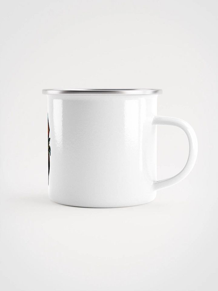 Sunset Pursuit Enamel Mug product image (2)