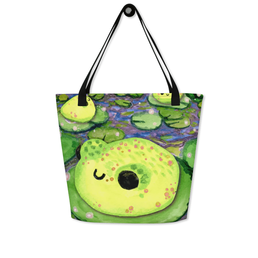 Toad Lagoon Canvas Tote product image (7)