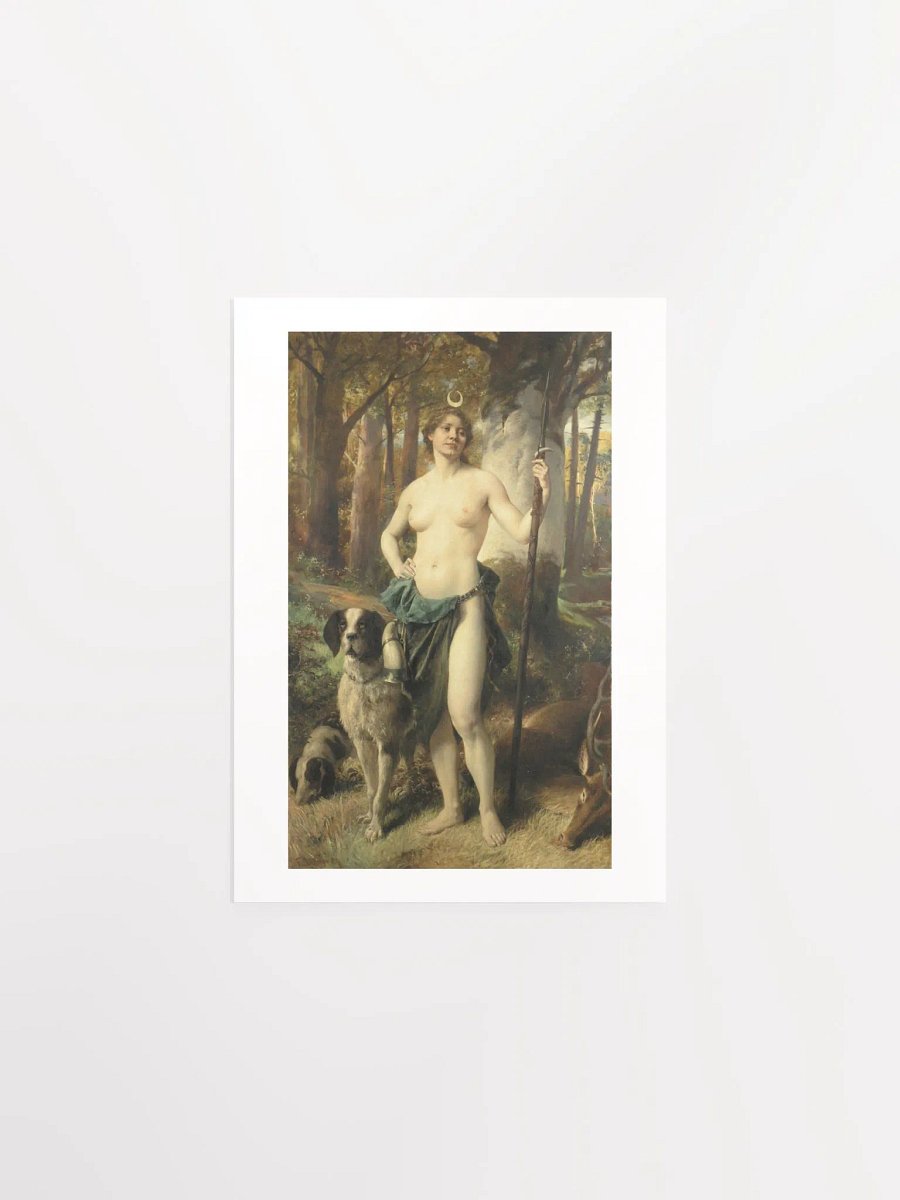 ''Diana on the Hunt'' by Ferdinand Wagner Jr. Poster product image (1)
