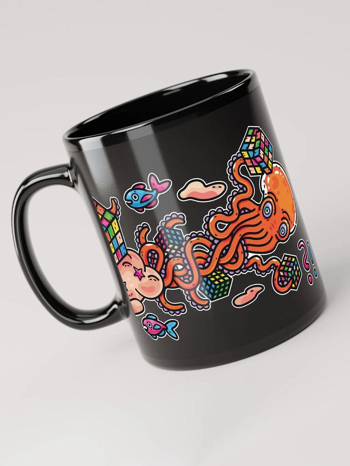 Octo Cube Solver - Quality Mug / Black product image (1)
