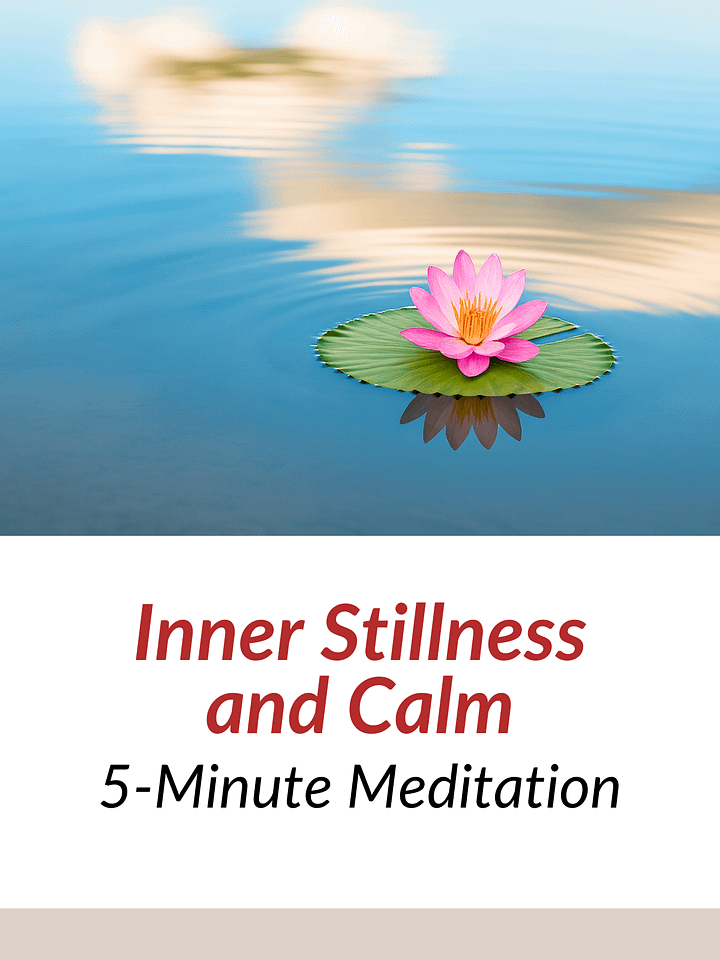 5-Minute Meditation for Inner Stillness & Calm (2-min silence) product image (1)