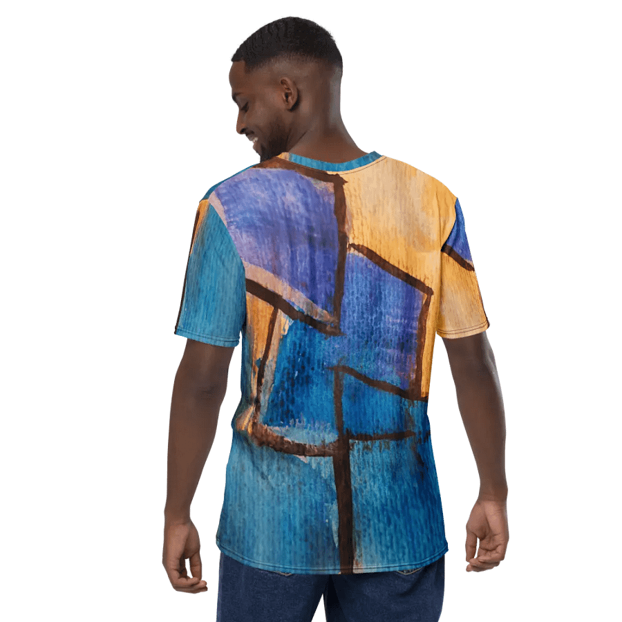 original art, abstract art on all over printed tshirt product image (12)