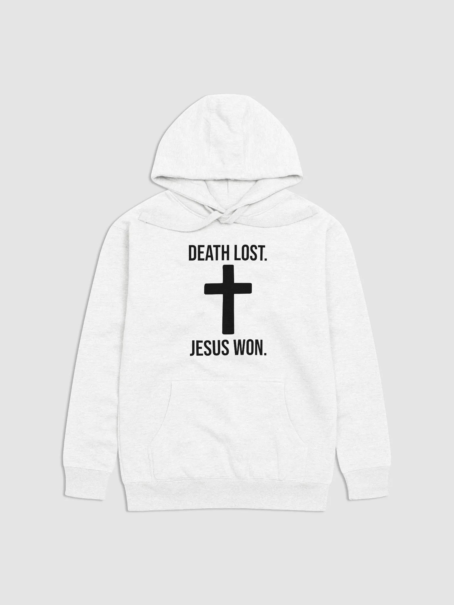 Death Lost, Jesus Won – Victory in Christ Hoodie product image (4)