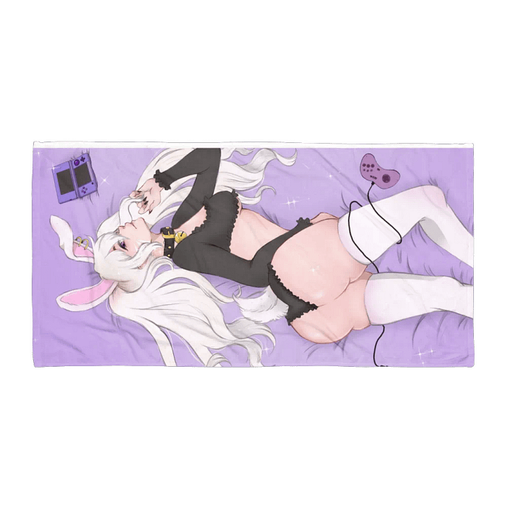 Bunny Gamer Mioshi Sublimated Towel product image (1)